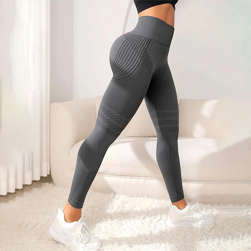 Breathable High Waist Workout Leggings